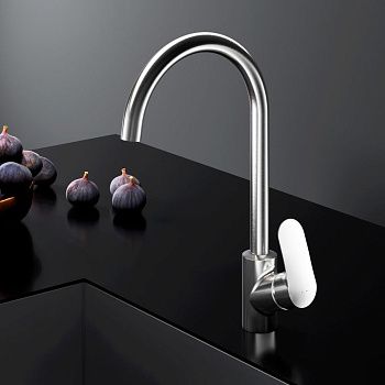 Смеситель для кухни Am.Pm Like F8007111 на мойку сатин