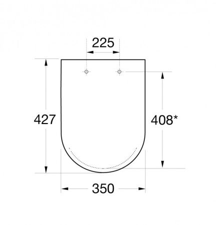 Крышка сиденье для унитаза Roca The gap A80173200B