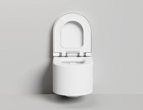 Унитаз подвесной Salini GEMELLI 240121KSMF белый с сиденьем микролифт безободковый смыв торнадо - фото 2