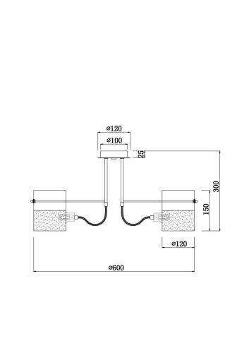 Люстра Freya Ampera FR2023PL-03CH - фото 2