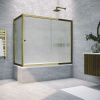 Душевая шторка на ванну Vegas-Glass ZV+ZVF TUR+NOVO ZV+ZVF TUR NOVO 190*70 05 Moru 190х140 стекло рифленое профиль бронза ориентация универсальная