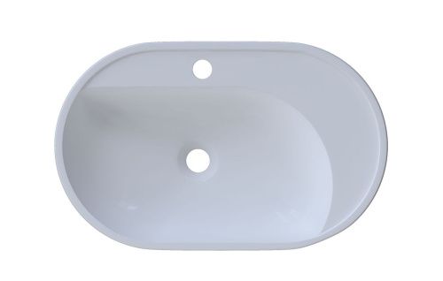 Раковина из искусственного камня Uperwood Luna 2911020344 60х40 накладная цвет белый - фото 2