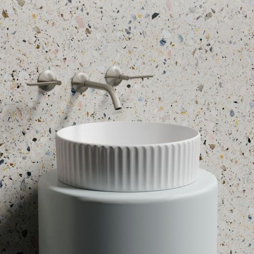 Раковина из сантехнического фарфора Ceramica Nova ELEMENT CN6057MW 40х40 накладная цвет белый без отверстий под смеситель - фото 3