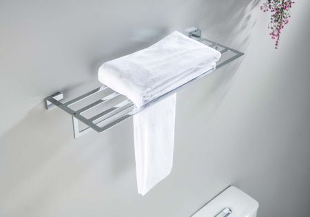 Полка в ванную комнату Aquatek ЛИБРА AQ4315CR