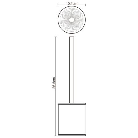 Ершик для унитаза WasserKRAFT 5727