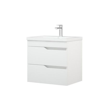 Тумба под раковину Corozo Теона SD-00001672 60х40 подвесная цвет белый