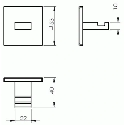 Крючок Langberger MOLVENO 71131 - фото 3