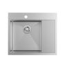 Кухонная мойка Iddis Haze HAZ59SLi77 60х50 цвет серый поверхность матовая