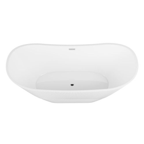 Ванна акриловая Grossman Galaxy GR-2104 170х75 отдельностоящая овальная с каркасом - фото 2