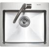Кухонная мойка Melana ProfLine MLN-R48544H 50х45 цвет серый поверхность матовая