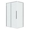 Душевой уголок Grossman Galaxy 120.K33.01.1380.10.02 130х80 стекло текстурное профиль хром без поддона