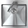 Кухонная мойка Melana ProfLine MLN-R5050H 50х50 цвет серый поверхность матовая