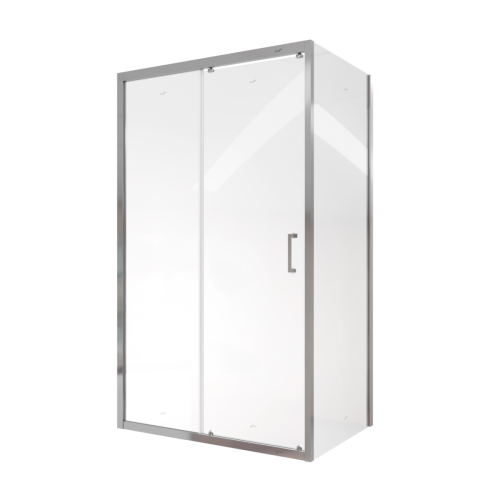 Душевой уголок Cerutti SPA GLORIA120 120х80 стекло прозрачное профиль хром без поддона