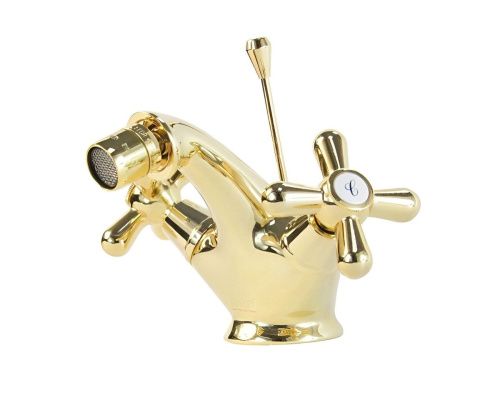Смеситель Webert Armony AM710102010 на биде золото - фото 4