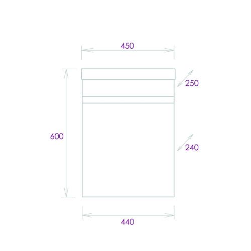 Тумба под раковину Onika Милтон 104513 40х20 подвесная цвет белый - фото 3