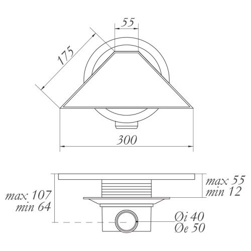 Душевой трап Migliore 24894 вровень с полом - фото 2