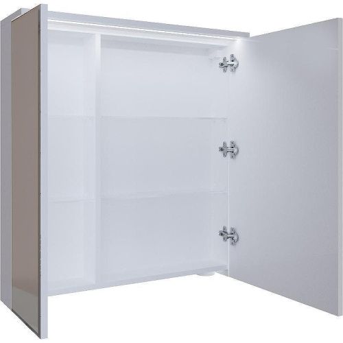 Зеркало-шкаф 1MarKa Соната Ц0000007616 80х80 подвесной цвет белый - фото 2