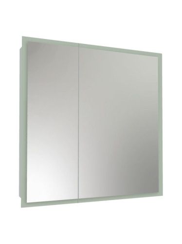 Зеркало-шкаф Continent Reflex МВК027 80х80 подвесной цвет белый - фото 3