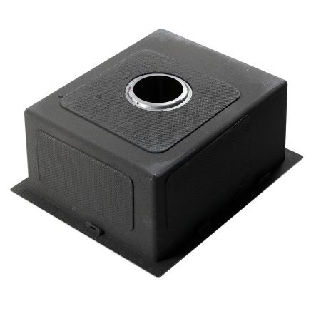 Кухонная мойка Melana ProfLine H4538 сатин 45х40 цвет серый поверхность полированная