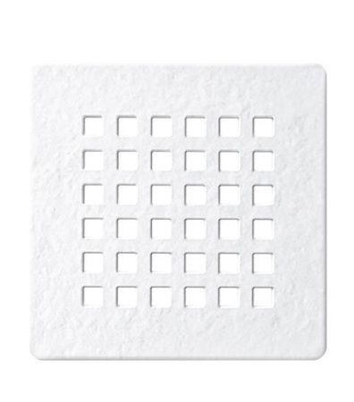 Душевой поддон из искусственного камня Vincea H25 VST-4SR1010W 100х100 белый