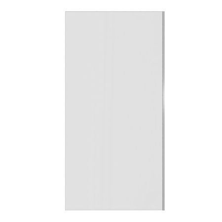 Шторка на ванну Teymi Timo T00273 70х140 стекло прозрачное профиль хром ориентация универсальная