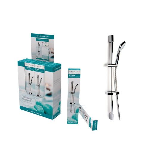 Душевой гарнитур Clever SYVARI BOX 98891 настенный хром - фото 2