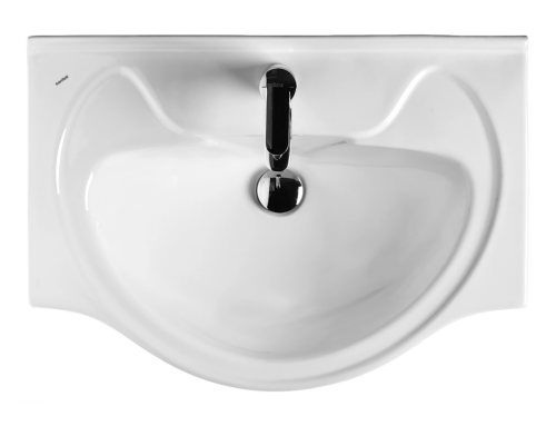 Раковина мебельная керамическая Santek Байкал 65 1.WH10.9.651 70х50 накладная цвет белый - фото 3