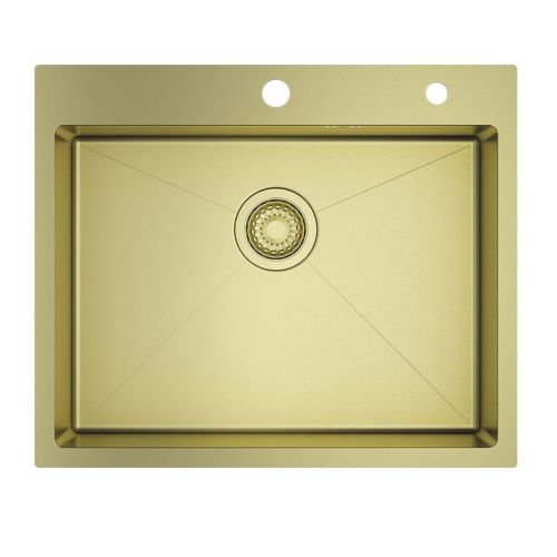 Кухонная мойка Raglo R701 R701.6050.03 60х50 цвет золото поверхность матовая - фото 2