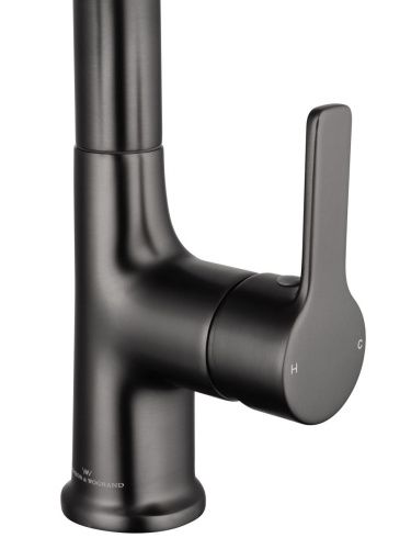 Смеситель Wonzon & Woghand WW-FE01L212-BGG на раковину серый - фото 5