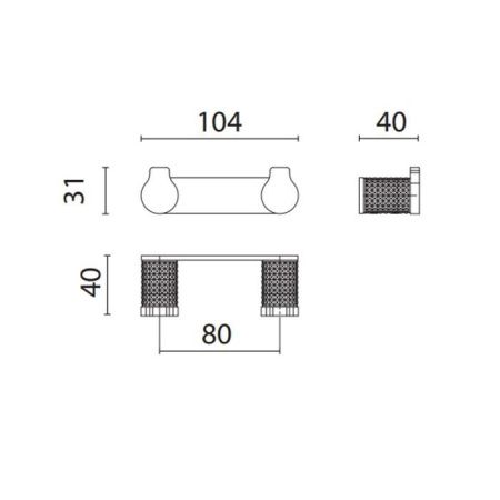 Крючок Oasis Defile 0AGD002OR