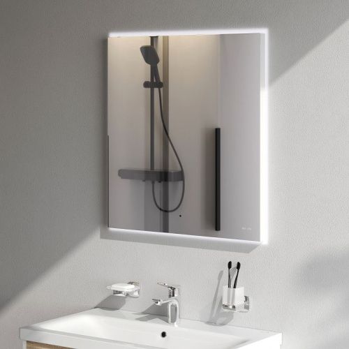 Зеркало с подсветкой Am.Pm X-Joy M85MOX10651S 70х70 подвесное - фото 4