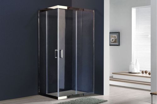 Душевой уголок Royal Bath HPD RB1110HPD-T-CH 110х100 стекло прозрачное профиль хром без поддона