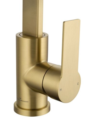 Смеситель для кухни Wonzon & Woghand WW-AE4550-BG на мойку золото - фото 4