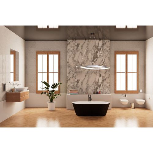 Ванна акриловая Frank 12514 170х75 отдельностоящая овальная с ножками - фото 5