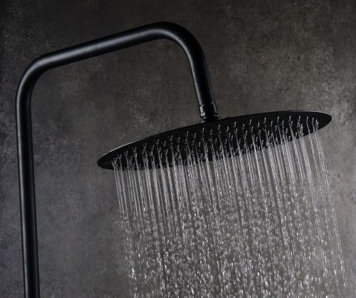 Верхний душ AQG 11ATL0525R25 черный - фото 2