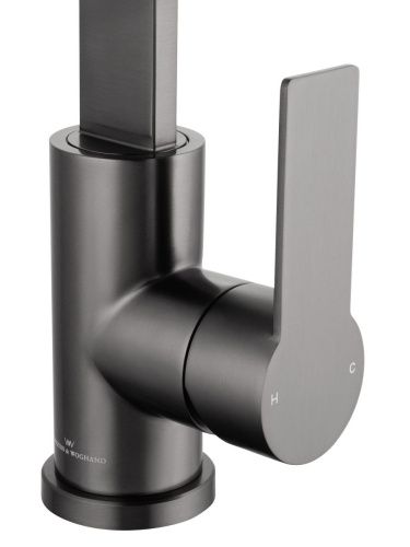 Смеситель для кухни Wonzon & Woghand WW-AE4550-BGG на мойку серый - фото 4