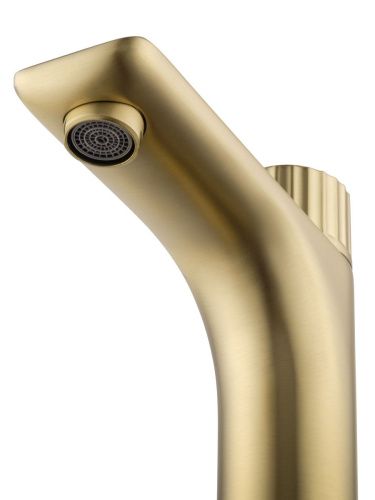 Смеситель Wonzon & Woghand Click WW-A40412-BG на раковину золото - фото 3