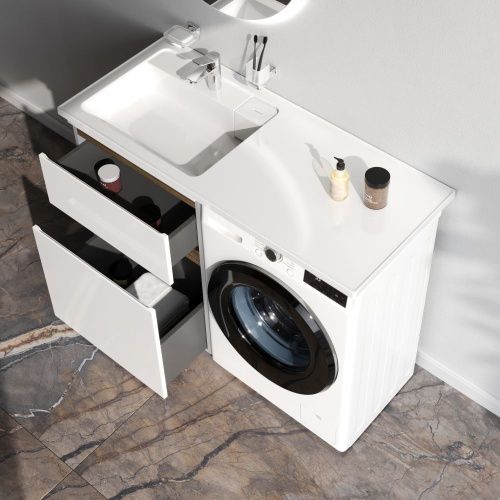 Тумба под раковину Am.Pm X-Joy M85AFSX0602WG 60х50 напольная цвет белый - фото 4