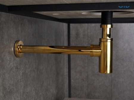 Сифон для раковины Gid Minucia 75506S золото