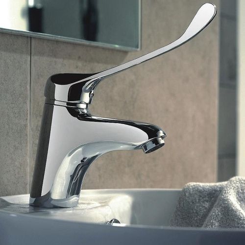 Смеситель Haiba HB54 HB1054 на раковину хром - фото 2