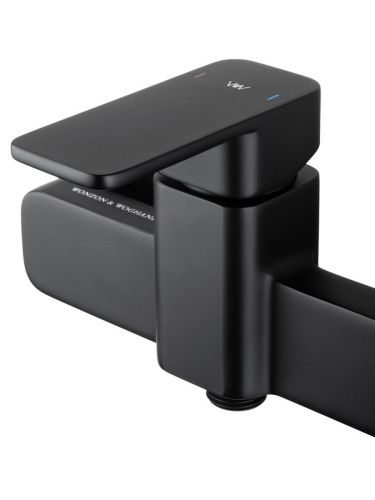 Смеситель для душа Wonzon & Woghand Arnie WW-694101-MB настенный черный - фото 5