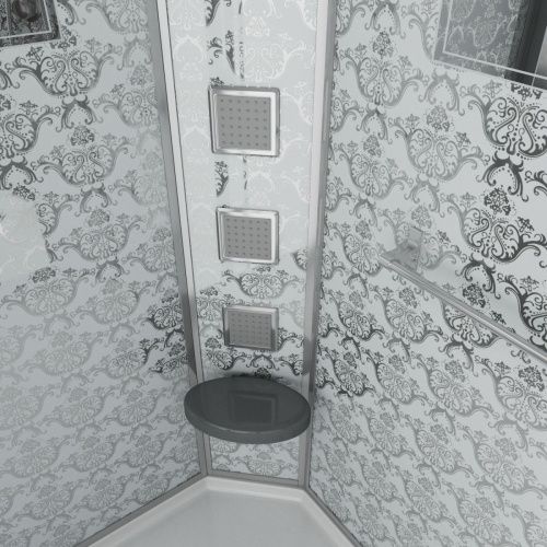 Душевая кабина Niagara Luxe 7711WL 120х90 прямоугольная с крышей ориентация левая - фото 5