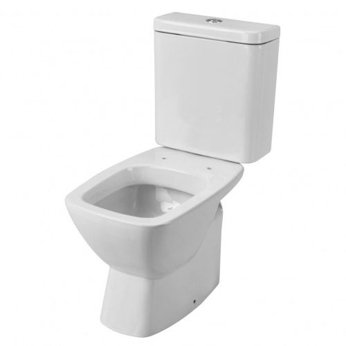 Унитаз-компакт напольный с бачком Santek Нео 1WH302187 белый с сиденьем микролифт душевой смыв - фото 3
