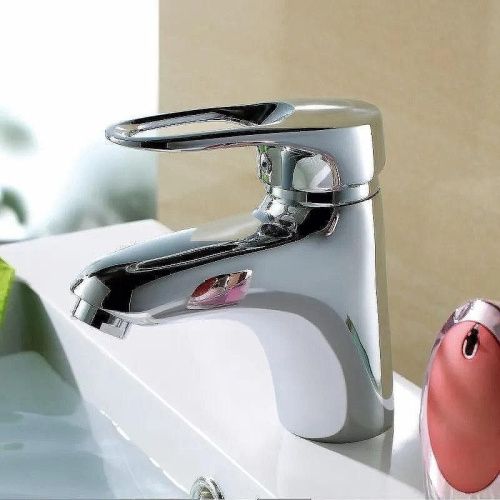 Смеситель Haiba HB04 HB1004 на раковину хром - фото 2