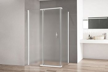 Душевой уголок Royal Bath HPVD RB7120HPVD-C 120х70 стекло матовое профиль белый без поддона