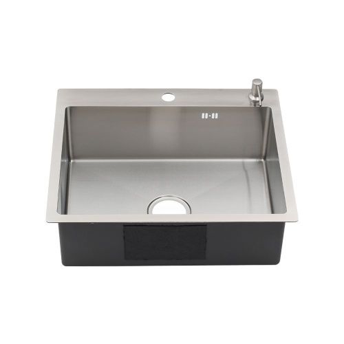 Кухонная мойка Melana ProfLine MLN-R6050H+дозатор+коландером 60х50 цвет серый поверхность матовая - фото 2