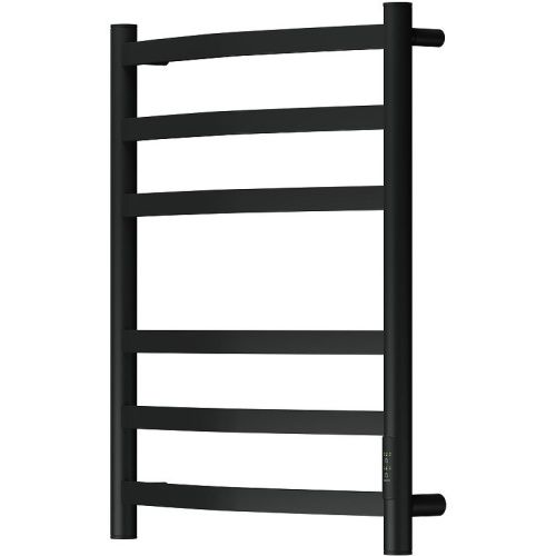 Полотенцесушитель электрический Point Антея PN17856B 55х60 черный - фото 2