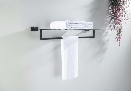 Полка в ванную комнату Aquatek ЛИБРА AQ4315MB