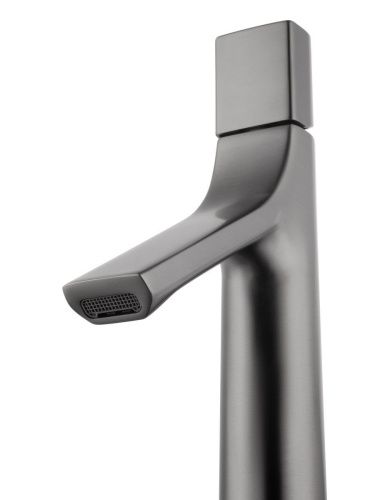 Смеситель Wonzon & Woghand The one WW-H010-BGG на раковину серый - фото 3