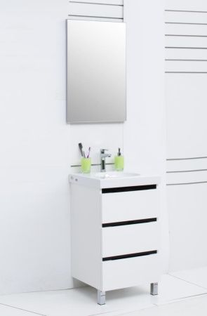 Зеркало De Aqua Сильвер 00261661 50х80 подвесное